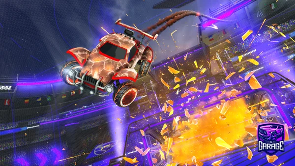 A Rocket League car design from rufust