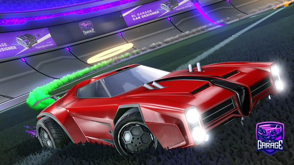 A Rocket League car design from Jazz09