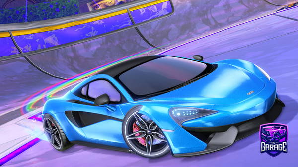 A Rocket League car design from IloveRL55