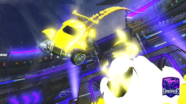 A Rocket League car design from ColeRL6