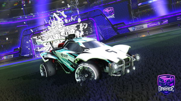 A Rocket League car design from ltm0786