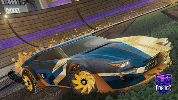 A Rocket League car design from spekiallukey