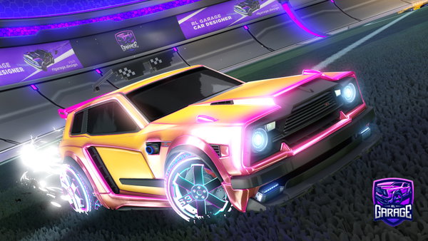 A Rocket League car design from ektittor01
