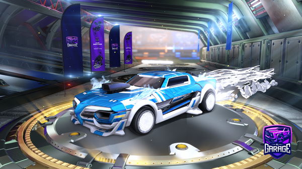 A Rocket League car design from Mb-Nassar