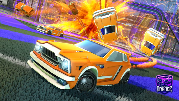 A Rocket League car design from Mrtrader65