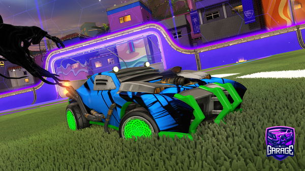 A Rocket League car design from bolt08