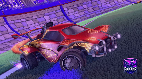 A Rocket League car design from TheJWest