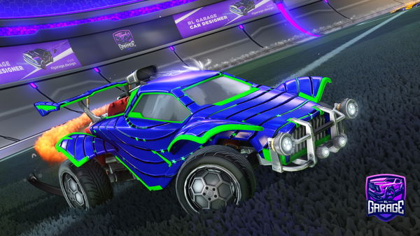 A Rocket League car design from Spexx_006