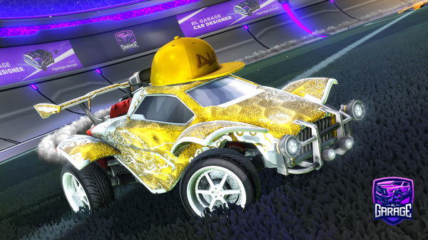 A Rocket League car design from yaourt_