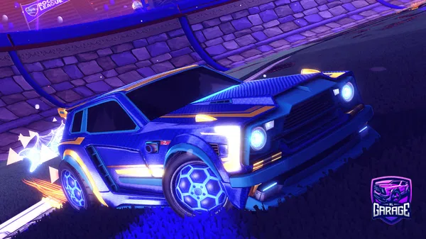 A Rocket League car design from dodge24