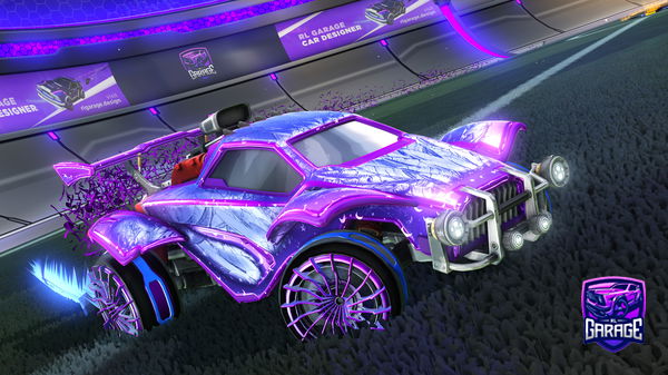 A Rocket League car design from bradcraft