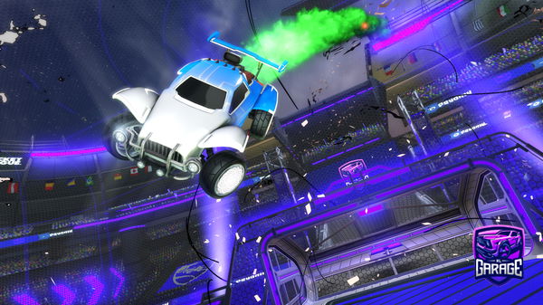 A Rocket League car design from Flxmes214