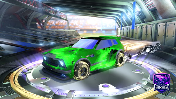 A Rocket League car design from f1xalex555