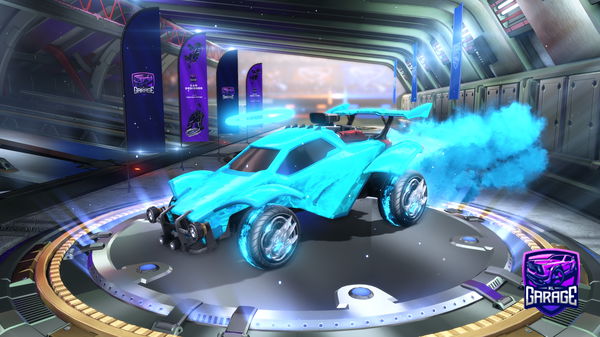 A Rocket League car design from DSS_Discobrains