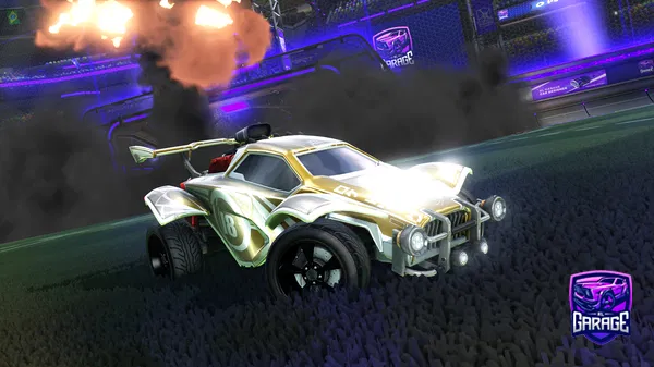 A Rocket League car design from fena