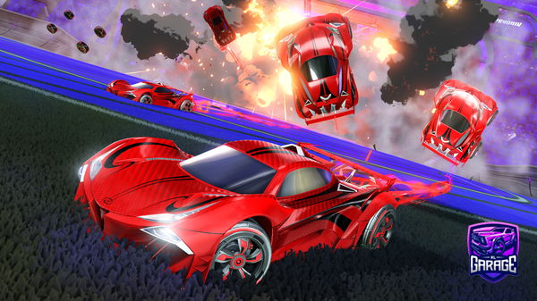 A Rocket League car design from AgentOrigin