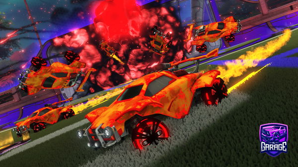 A Rocket League car design from GameManiaHD