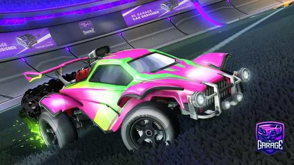 A Rocket League car design from GalaXy_History