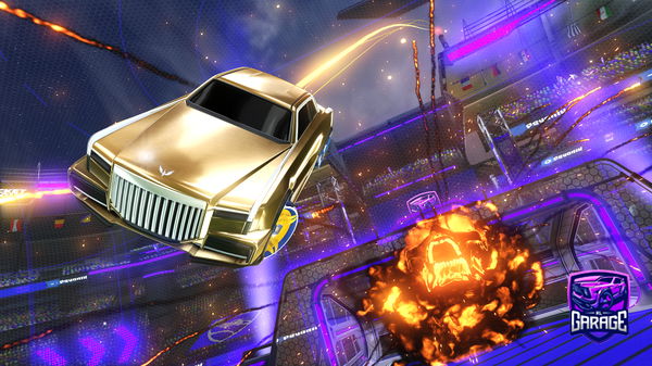 A Rocket League car design from CKXEditz