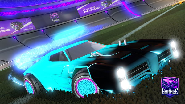A Rocket League car design from Flash_RCR