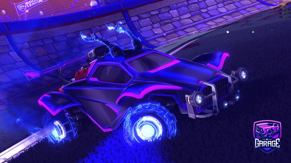 A Rocket League car design from im_king_kota_