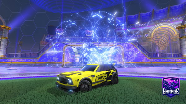 A Rocket League car design from jaytox