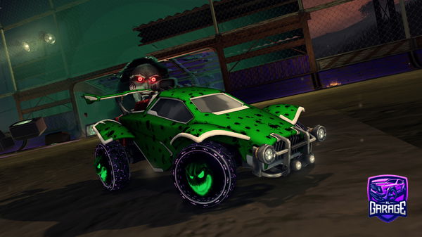 A Rocket League car design from thespareblobfish