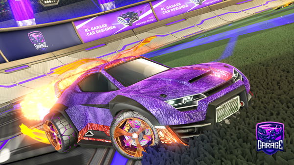 A Rocket League car design from Kchouston