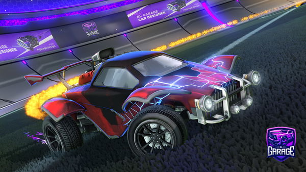 A Rocket League car design from powereset