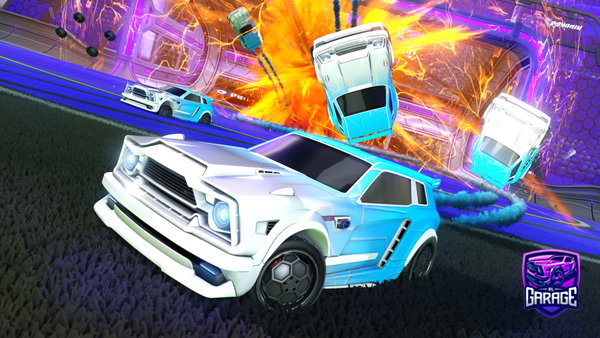 A Rocket League car design from BeastapruRL