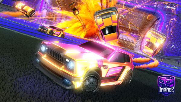 A Rocket League car design from YaYa314