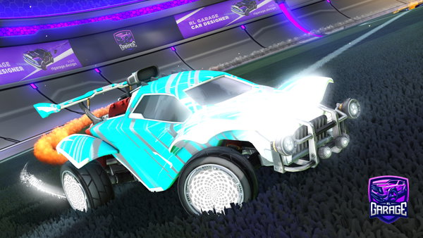 A Rocket League car design from jannike