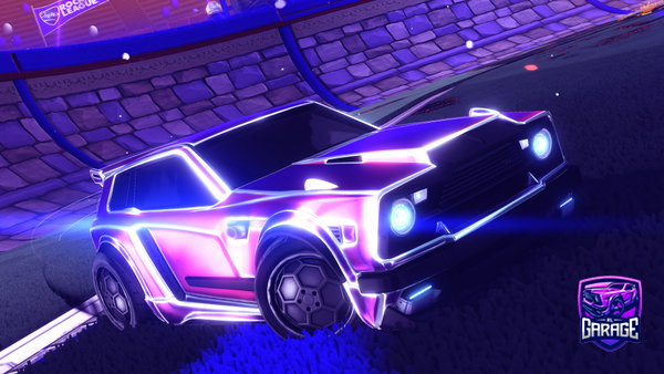 A Rocket League car design from BronzyBV