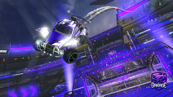 A Rocket League car design from Haematitownez