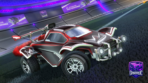 A Rocket League car design from MegaMystery3xD