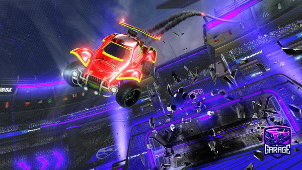 A Rocket League car design from Cdv_Germ