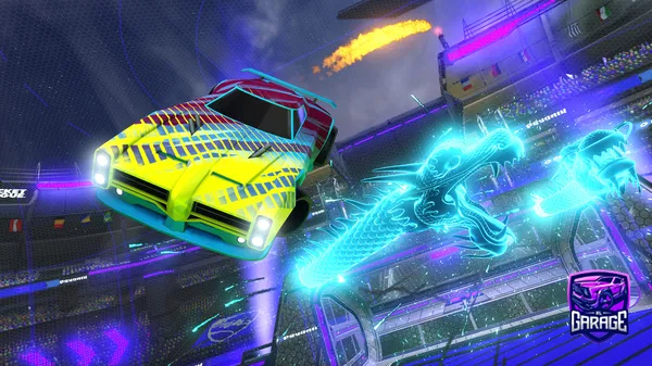 A Rocket League car design from CptnRoman