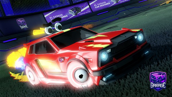 A Rocket League car design from mohcwc
