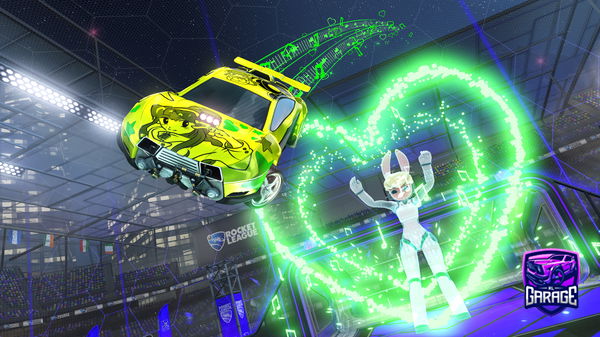 A Rocket League car design from _raptor305_