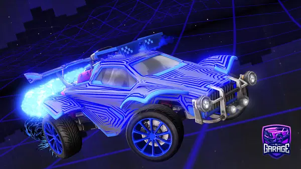 A Rocket League car design from Rethan