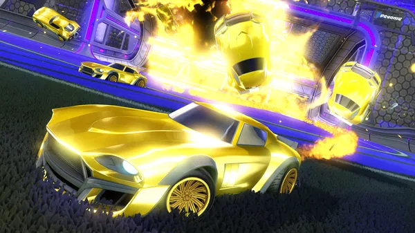 A Rocket League car design from sanchopanza07