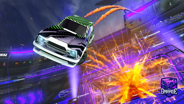 A Rocket League car design from Abbass2009