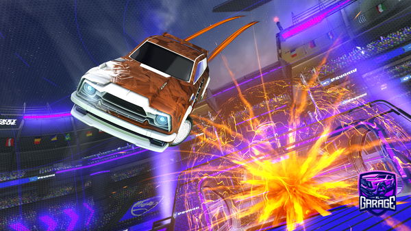 A Rocket League car design from gt4311q2