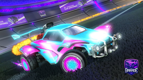 A Rocket League car design from Kryptomonarch