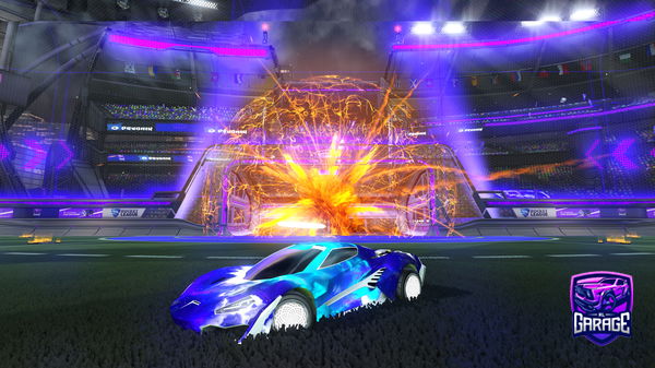 A Rocket League car design from DomUpNextt