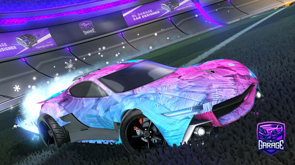 A Rocket League car design from roogwitadoog