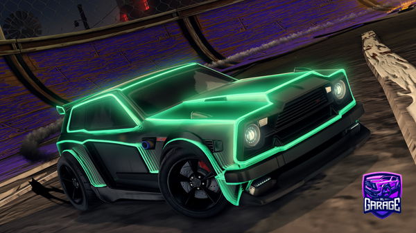 A Rocket League car design from xvuia