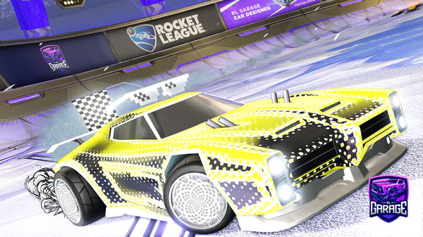 A Rocket League car design from PoliteGopher7350