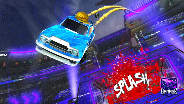 A Rocket League car design from Aidan722