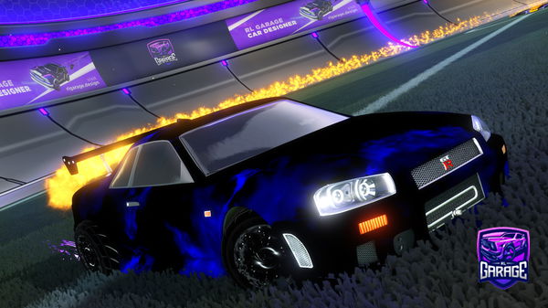 A Rocket League car design from xDevon27